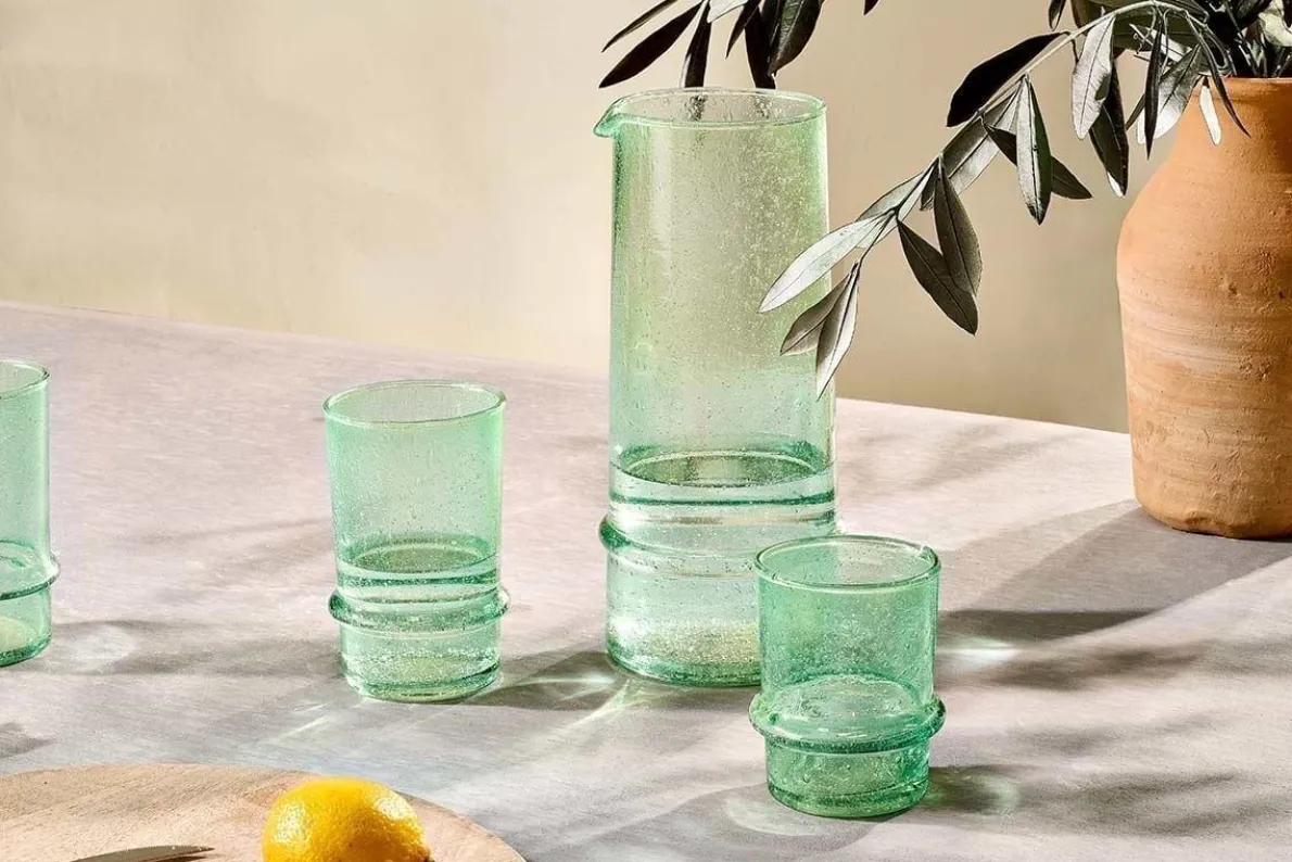 Kaneti Bubble Carafe - Aqua