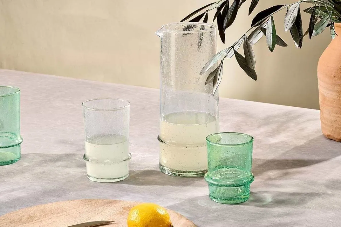 Kaneti Bubble Tumbler - Clear - Large (Set of 4)