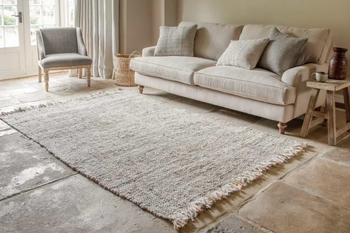 Khanna Jute & Wool Rug - Natural