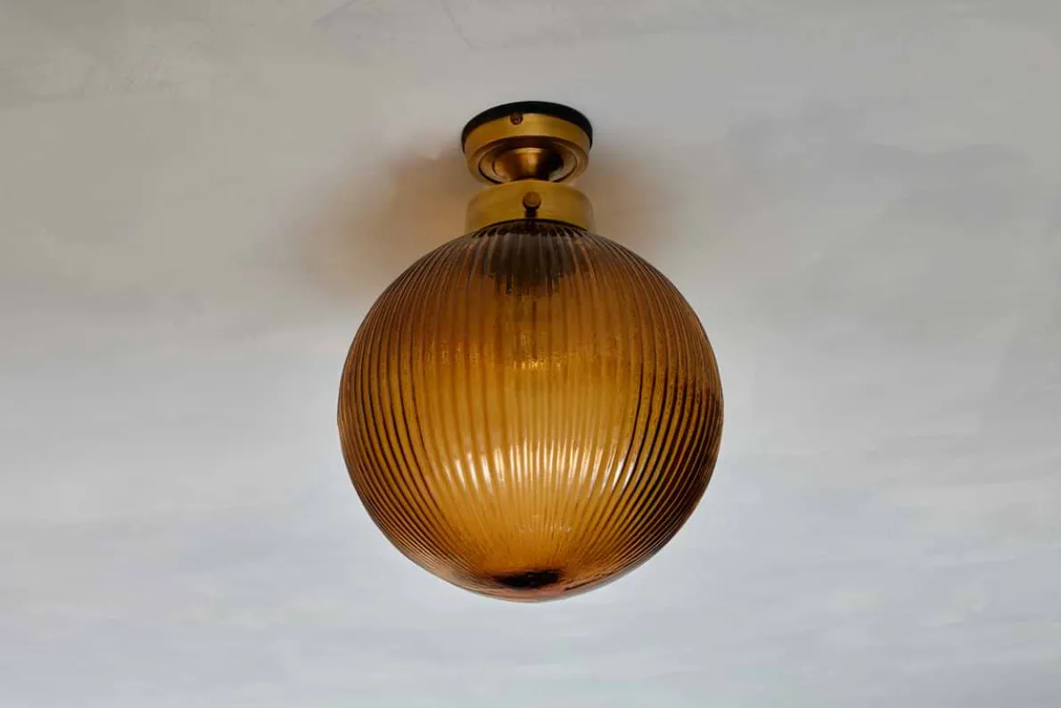 Konnie Bathroom Ceiling Light - Amber