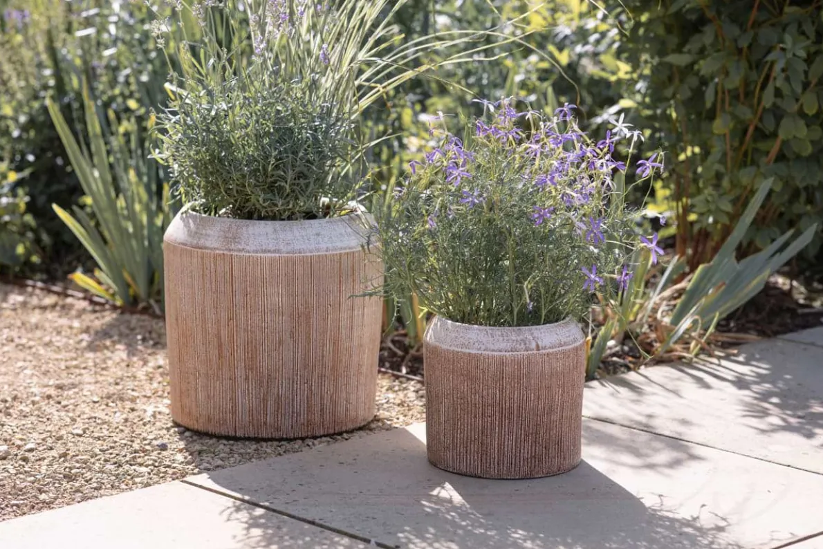 Kubo Ceramic Planter - Terracotta