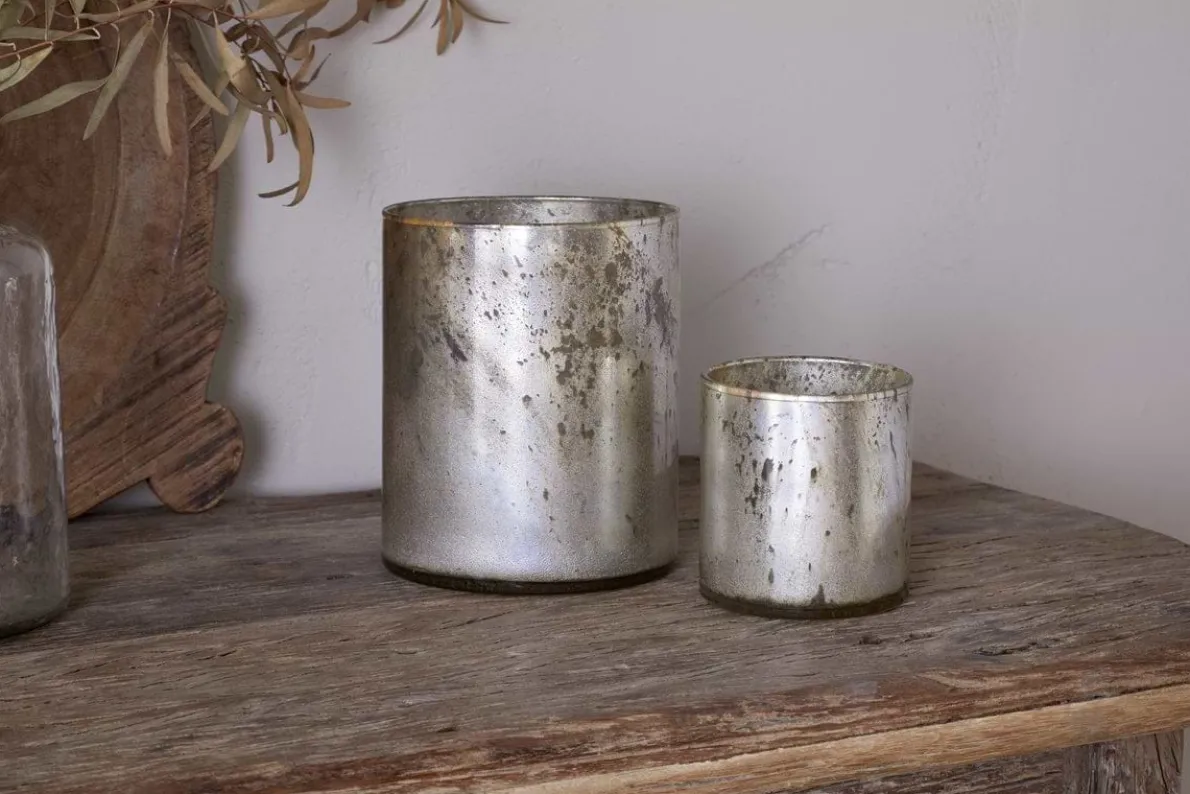 Kunjari Tealight Holders - Rustic Gold