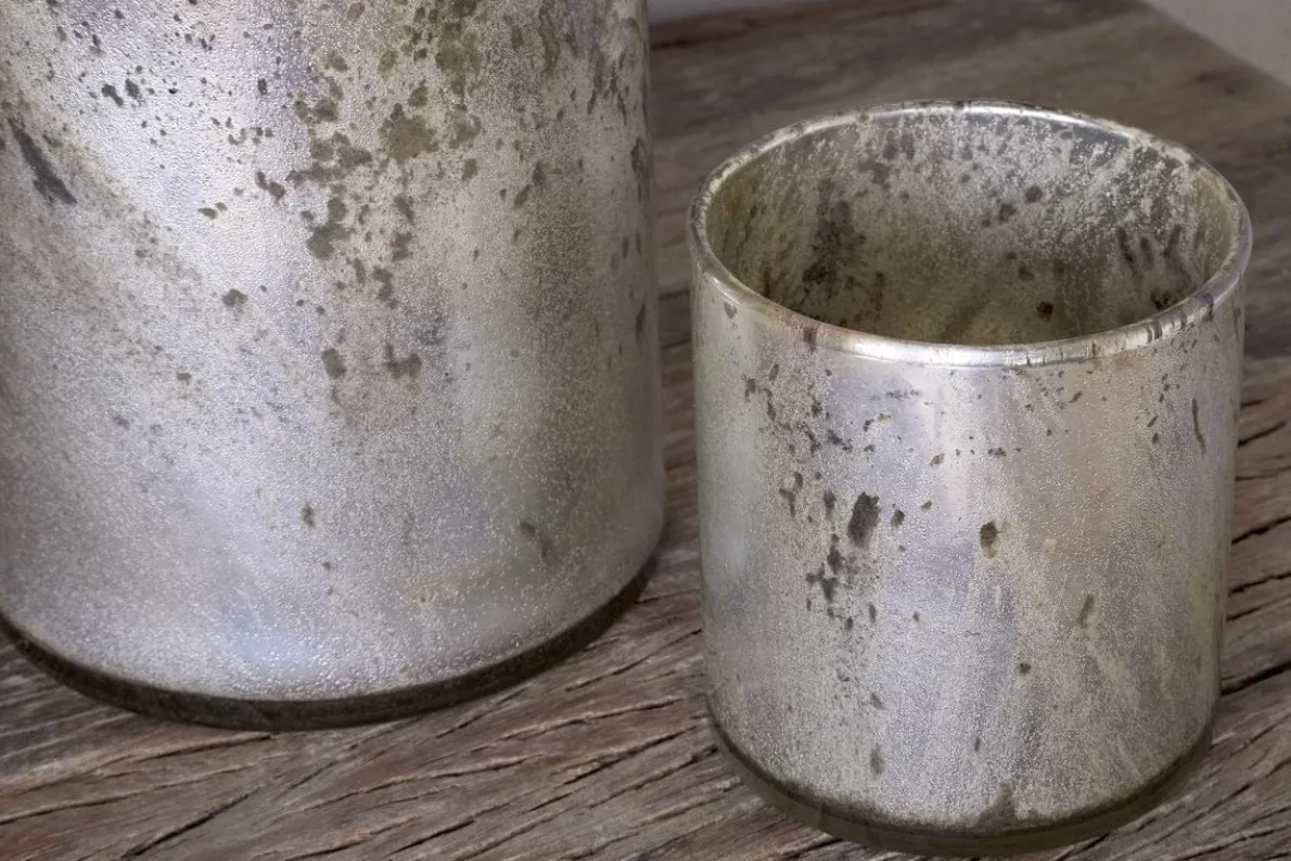 Kunjari Tealight Holders - Rustic Gold