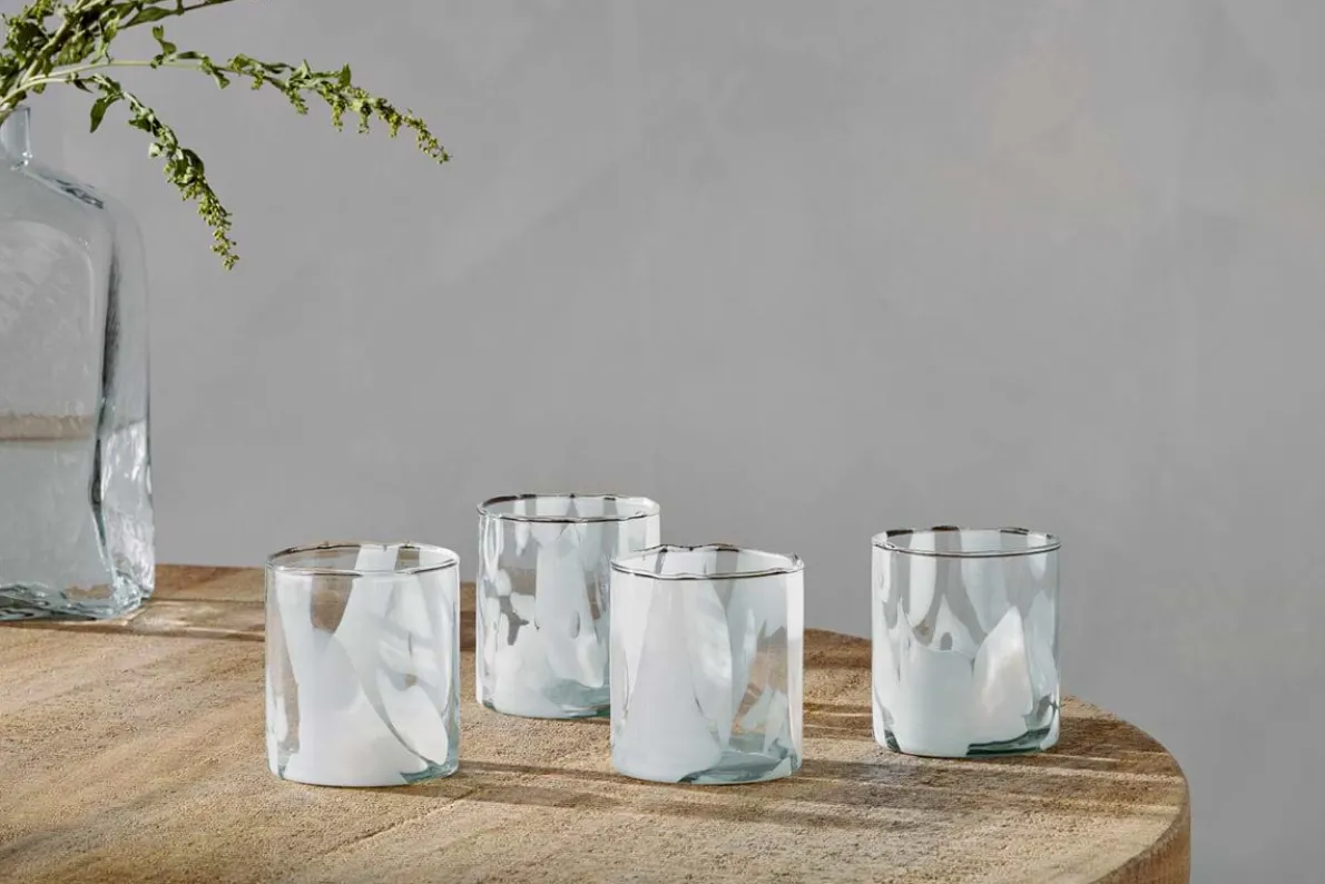 Lohara Tumbler - White (Set of 4)