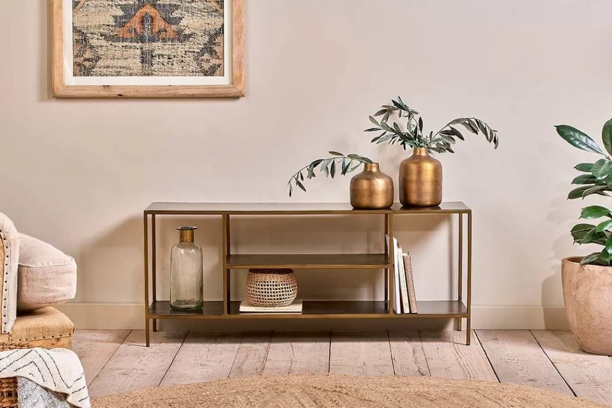 Mahi Media Standing Shelf