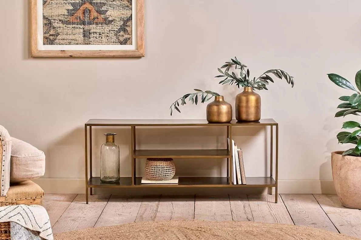 Mahi Media Standing Shelf