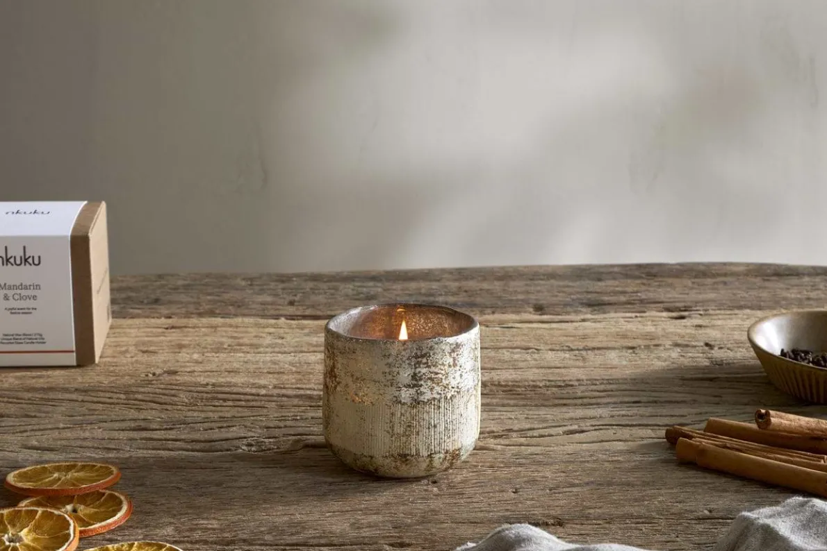 Mandarin & Clove 1 Wick Scented Candle