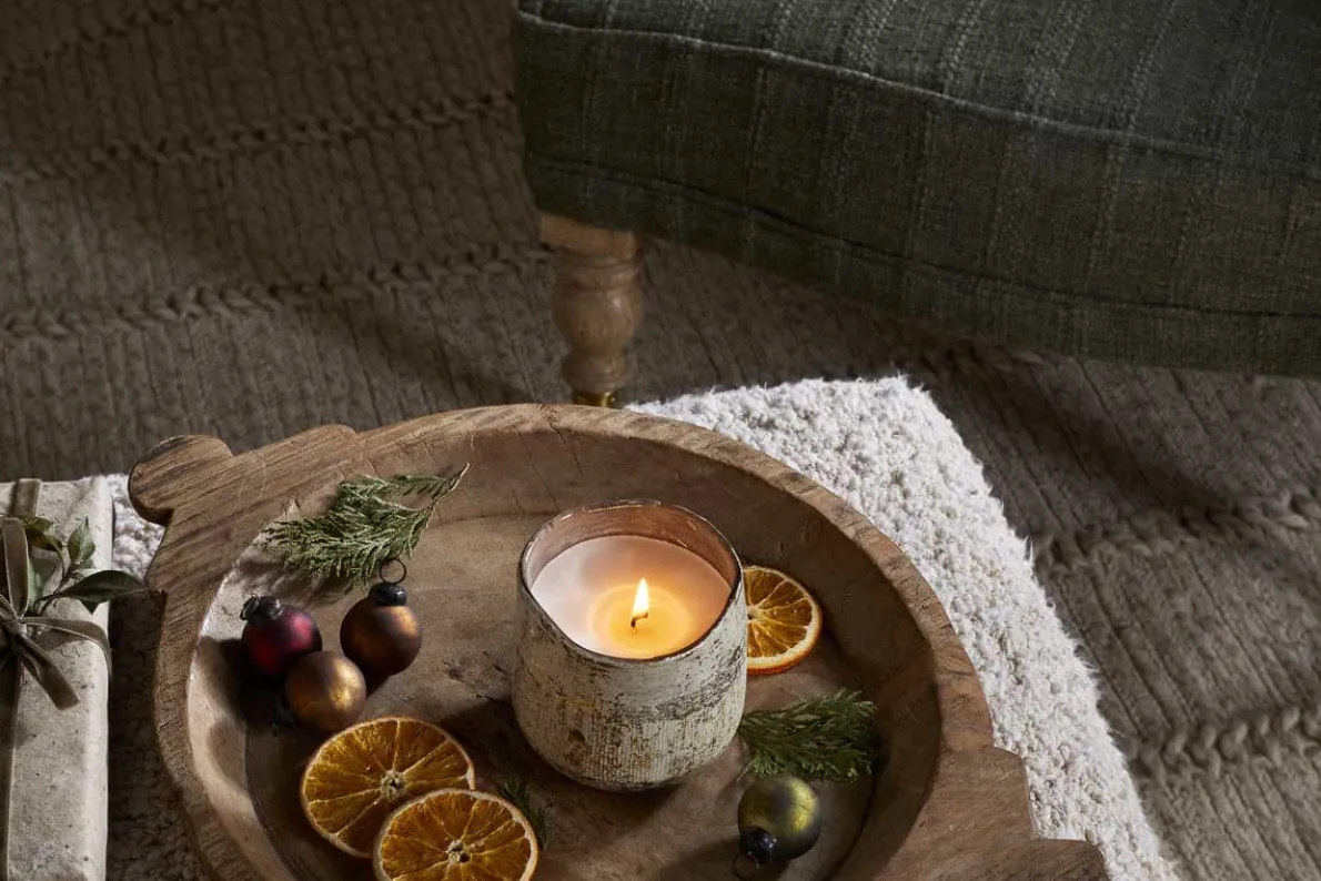 Mandarin & Clove 1 Wick Scented Candle