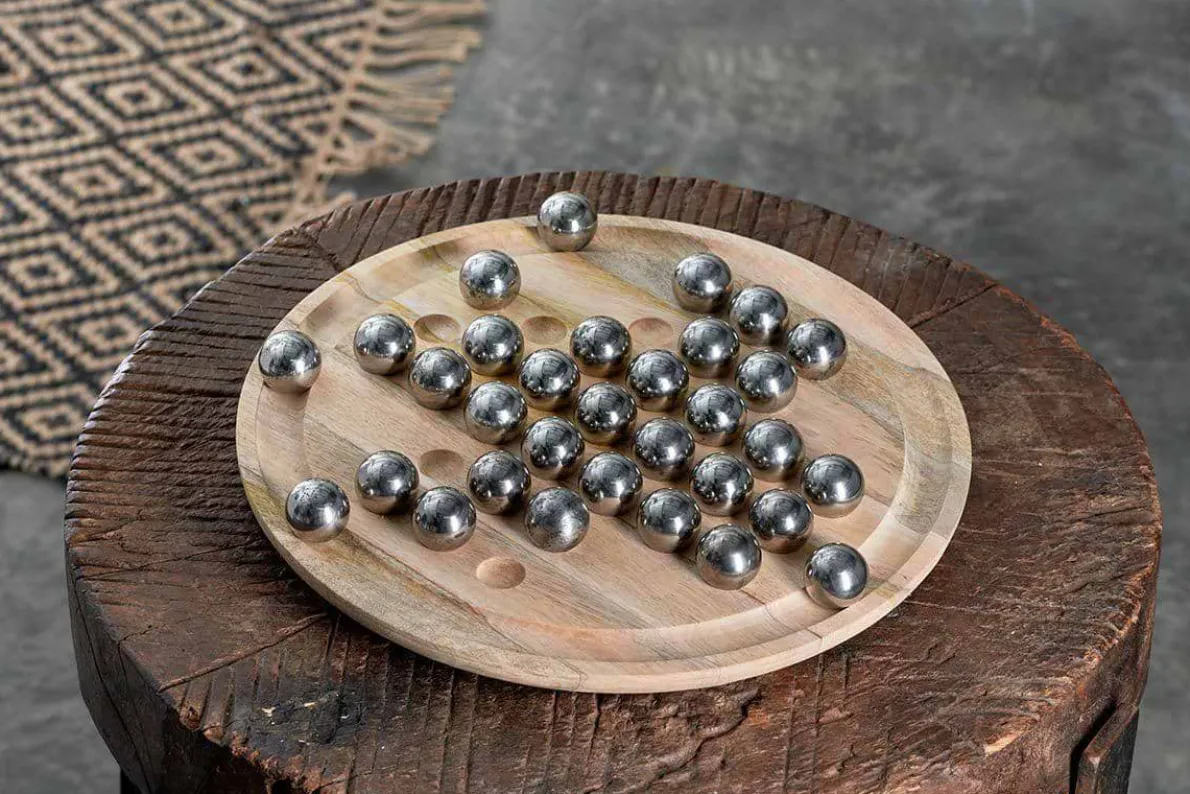 Mango Wood Giant Solitaire Board