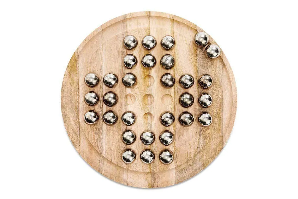 Mango Wood Giant Solitaire Board