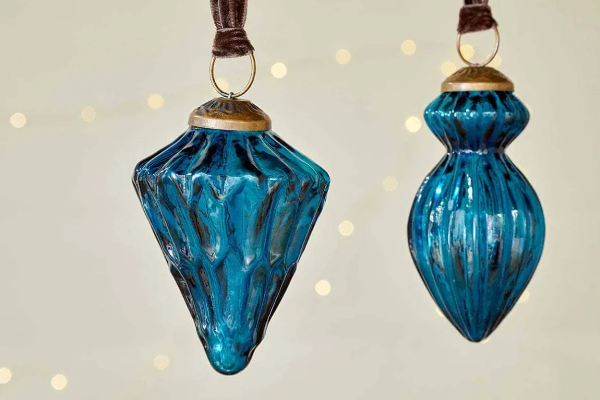 Manipur Baubles - Indigo (Set of 3)