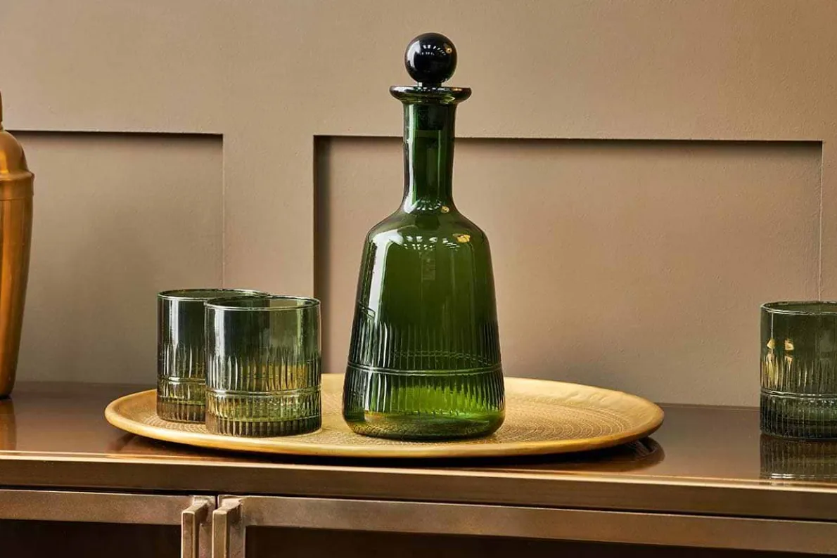 Mila Decanter - Dark Emerald