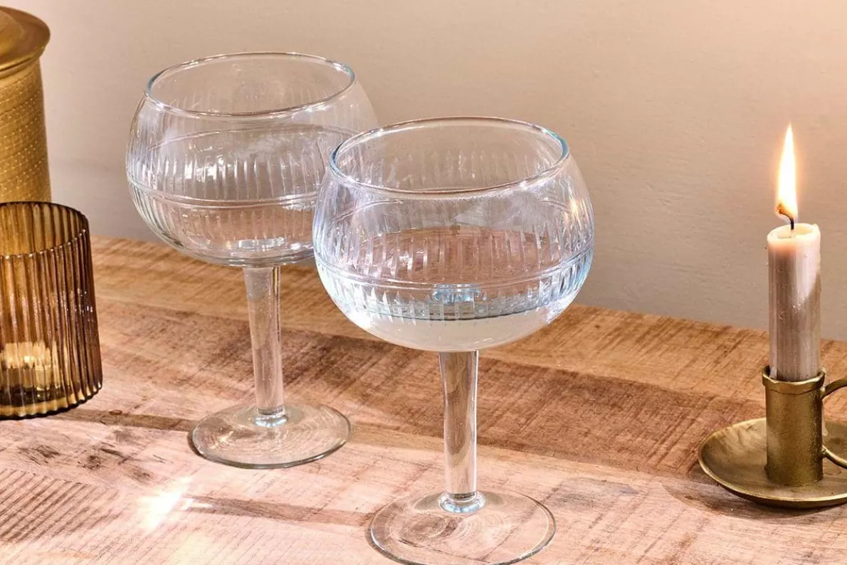 Mila Gin Glass - Clear - (Set of 2)