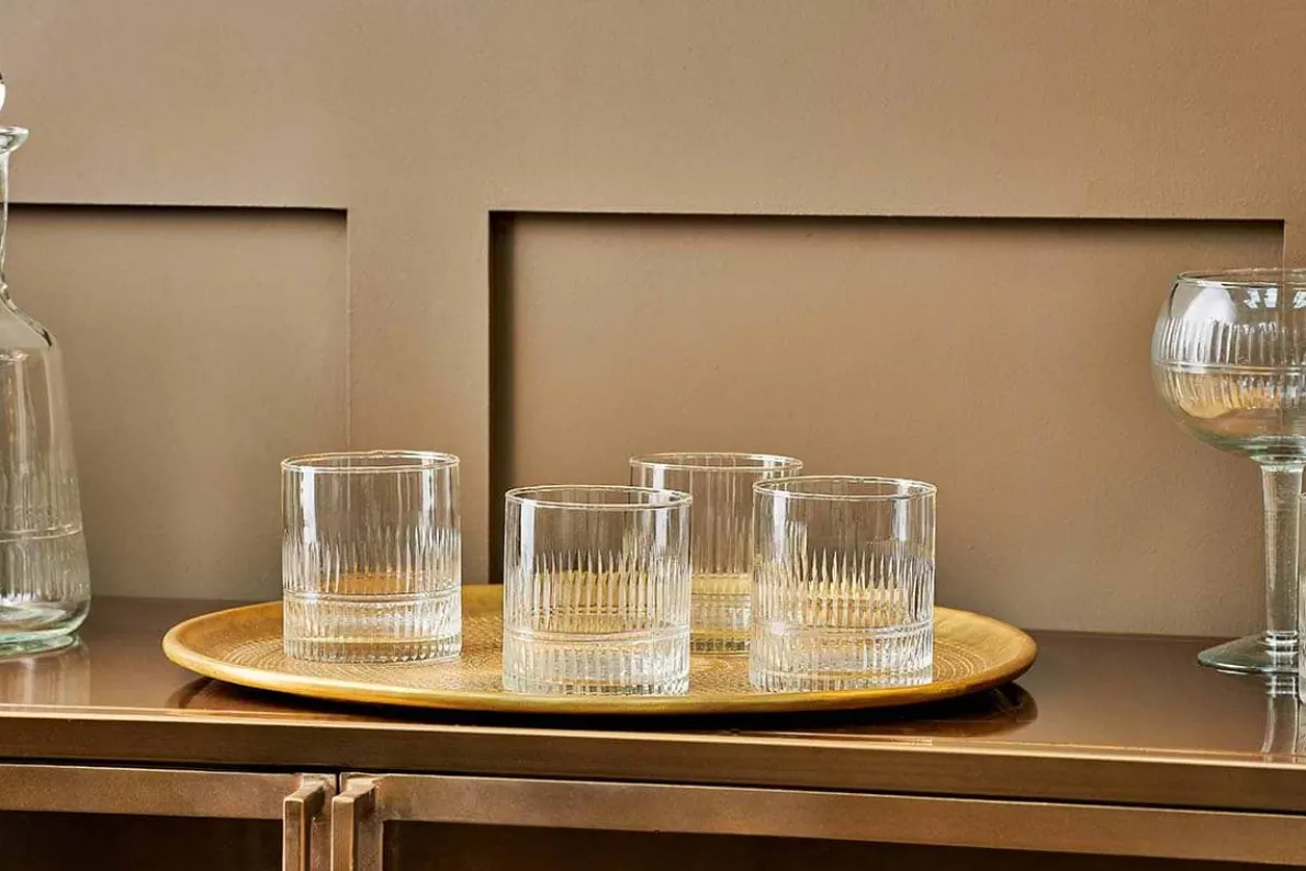 Mila Tumbler - Clear (Set of 4)