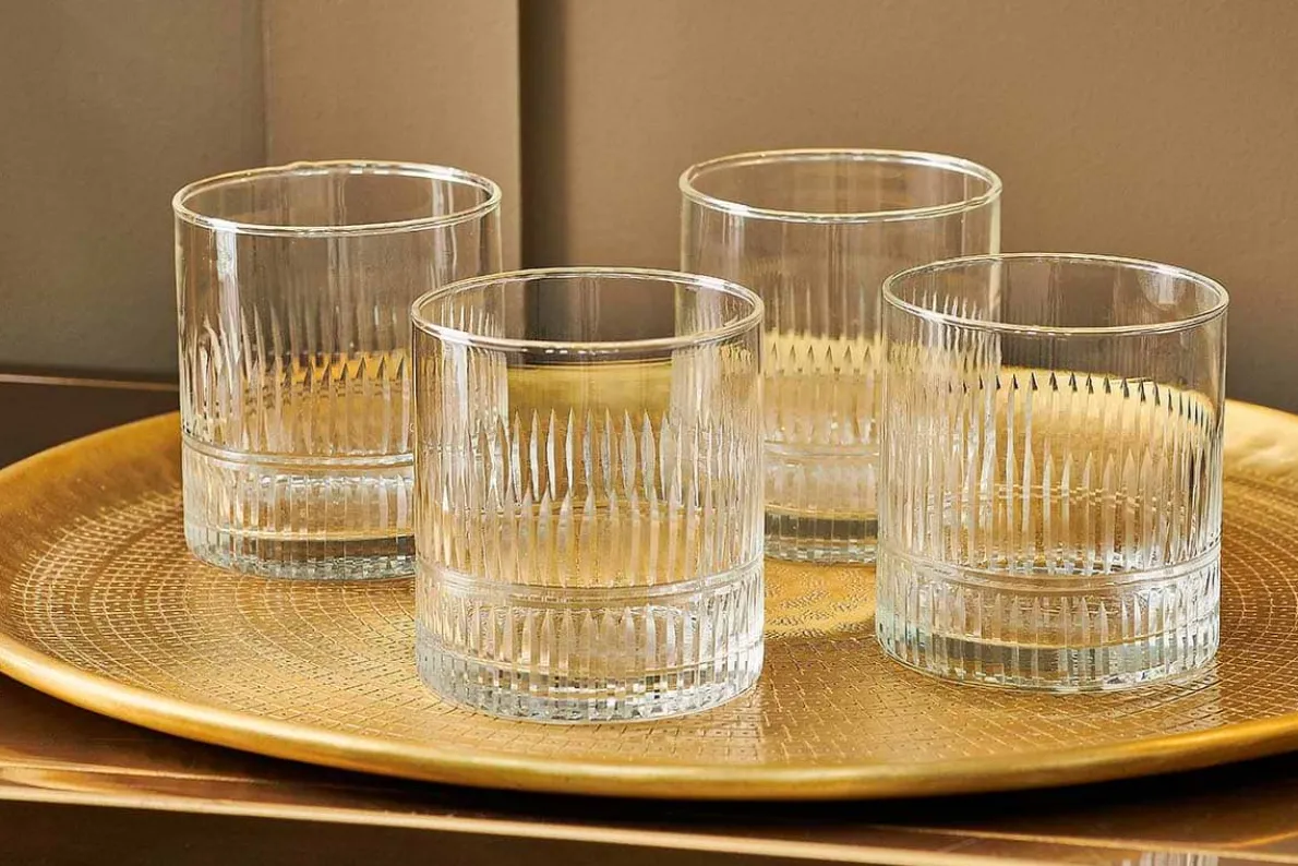 Mila Tumbler - Clear (Set of 4)