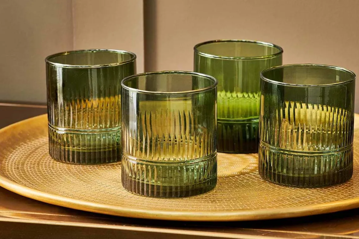 Mila Tumbler - Dark Emerald (Set of 4)