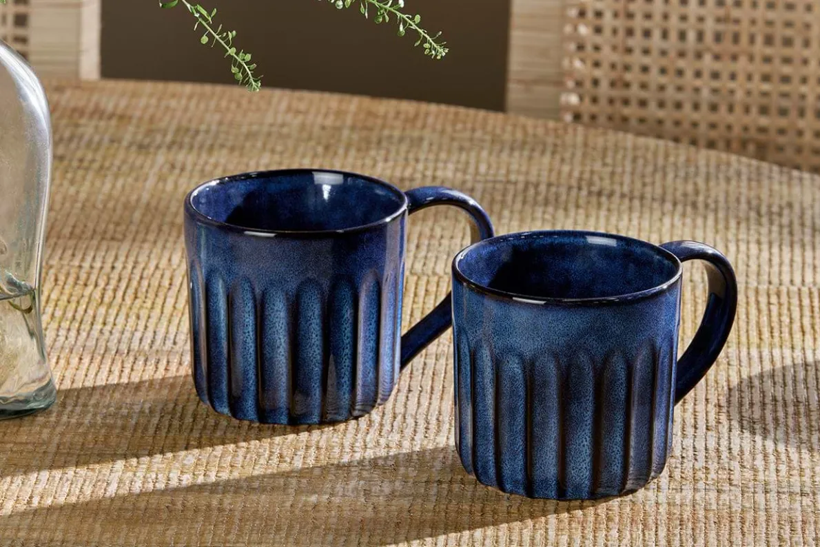 Moda Mug - Deep Blue (Set of 2)