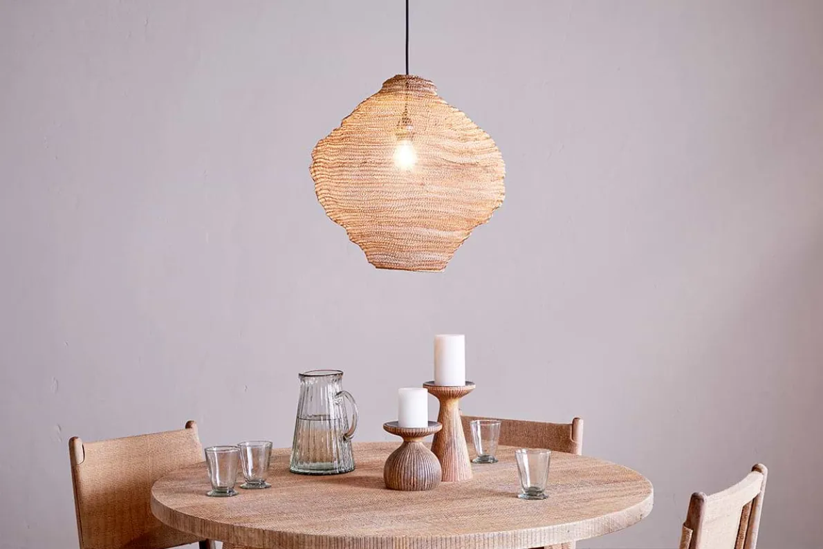 Mukuni  Wire Lampshade - Brass - Small