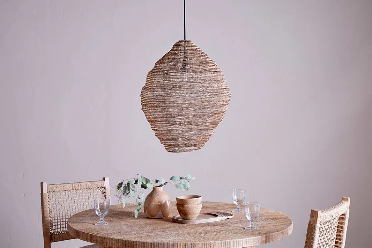 Mukuni Wire Lampshade - Brass - Large