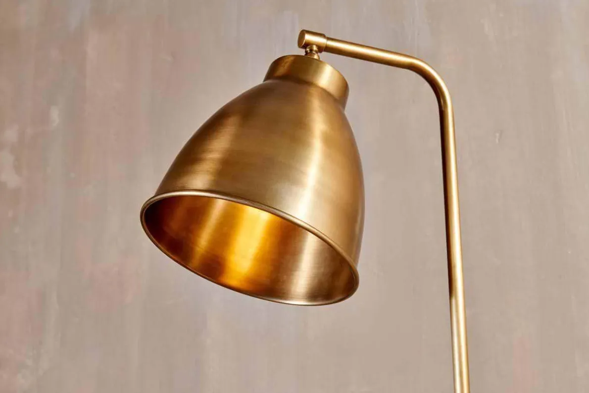 Muturi Floor Lamp - Antique Brass