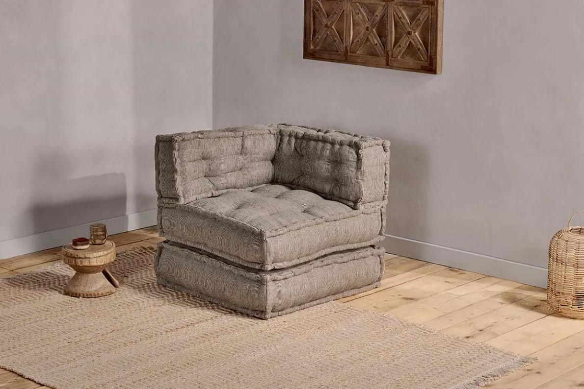 Nadeeka Modular Corner - Soft Grey