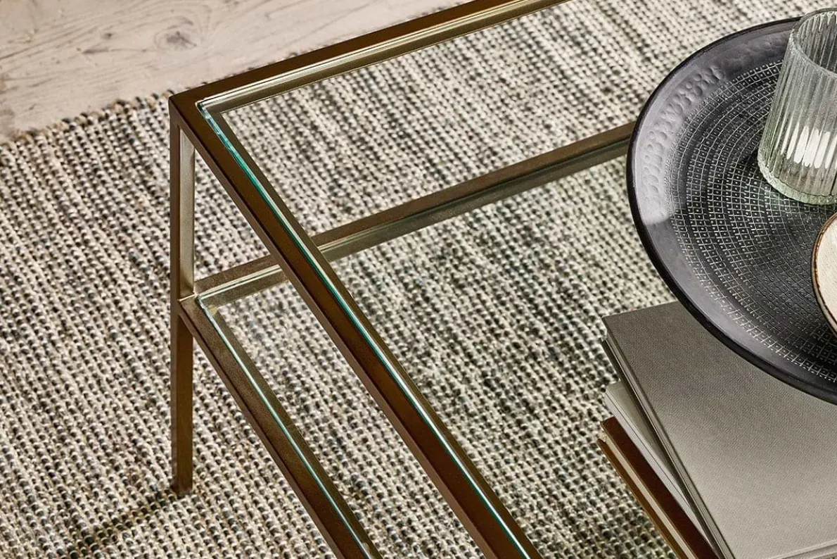 Nakuru Iron & Glass Coffee Table