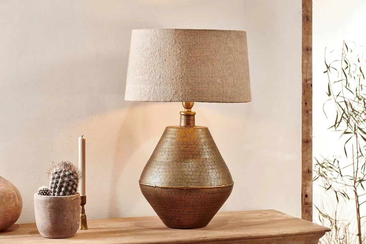Nalgonda Lamp - Antique Brass - Large