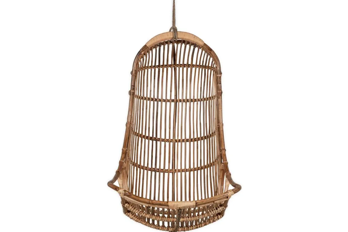 Nesari Rattan Hanging Chair - Natural