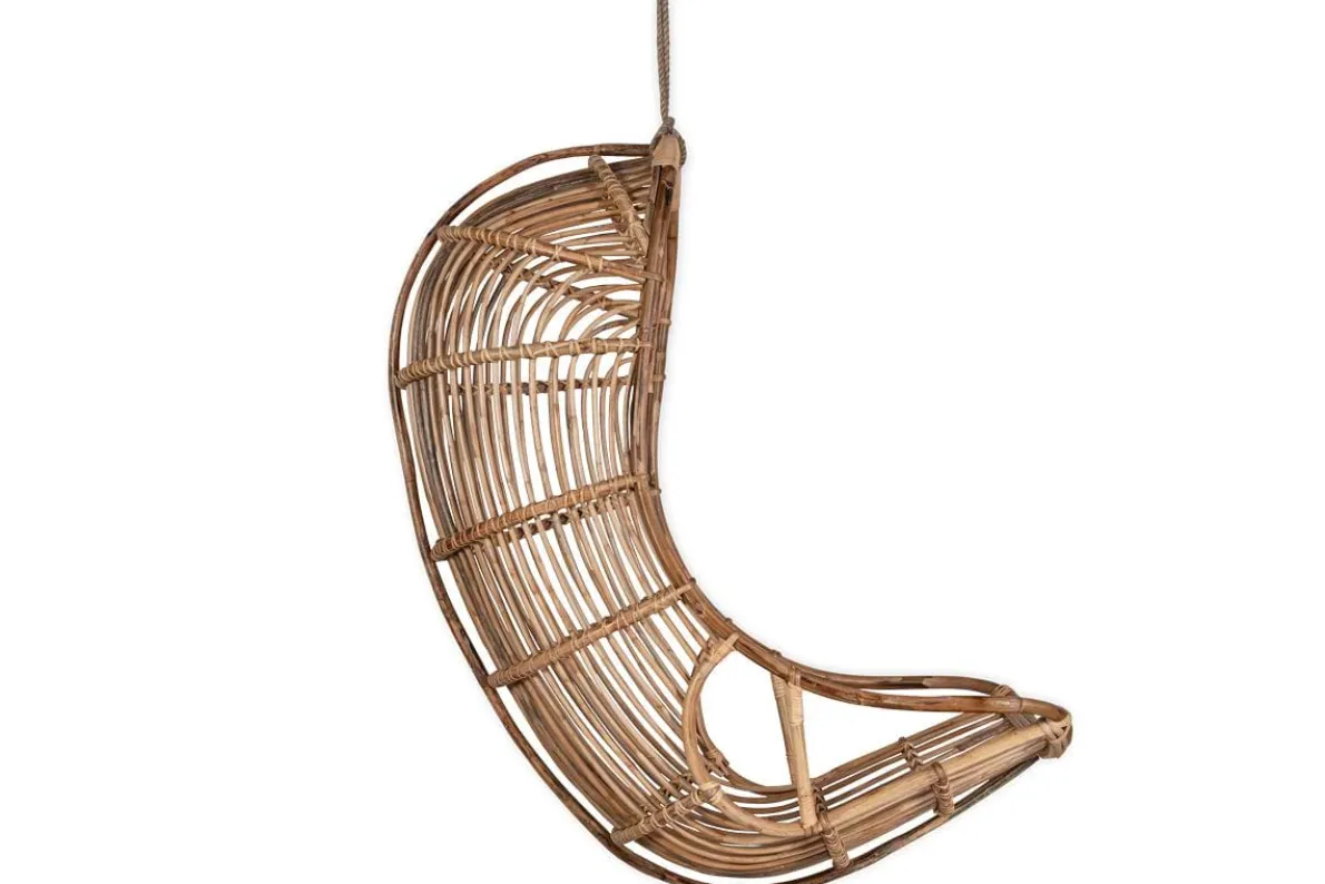 Nesari Rattan Hanging Chair - Natural