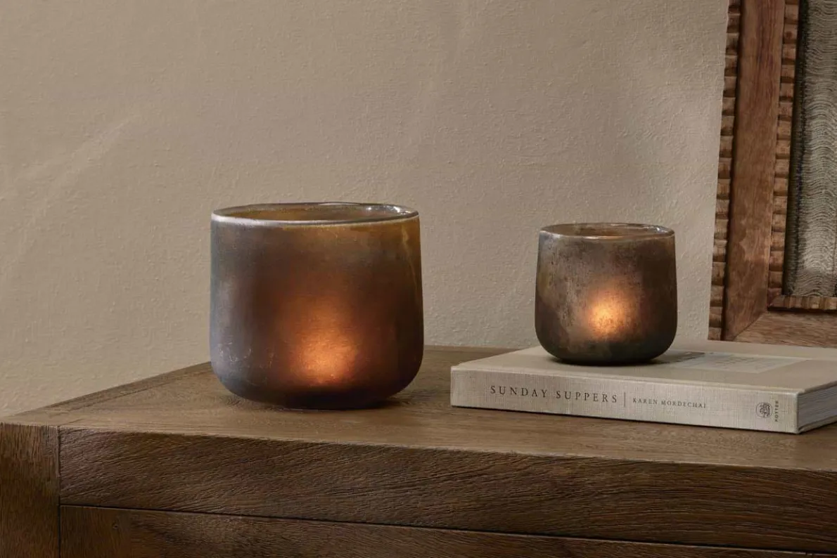 Nesda Tealight Holder - Frosted Black