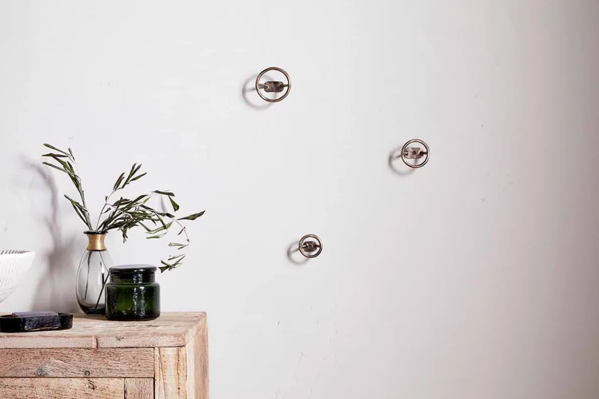 Olani Bathroom Hooks - Antique Brass - (Set of 3)