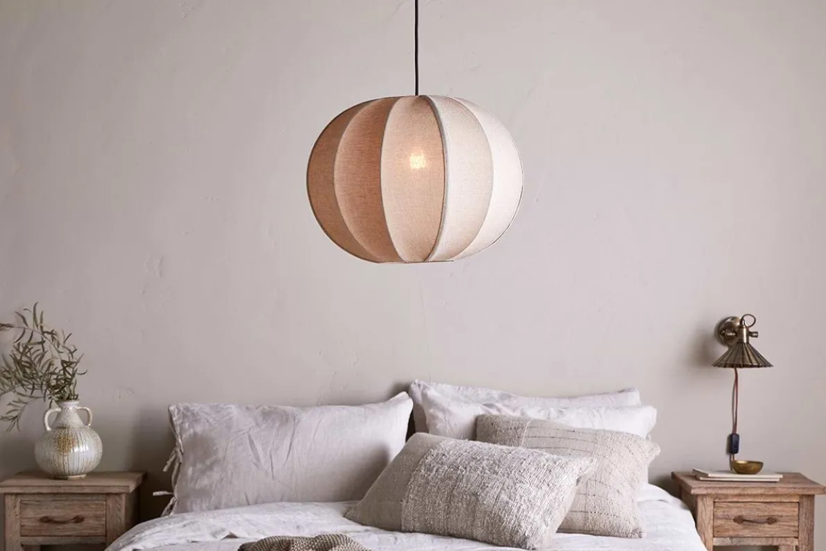 Orisa Linen Lampshade - Off White