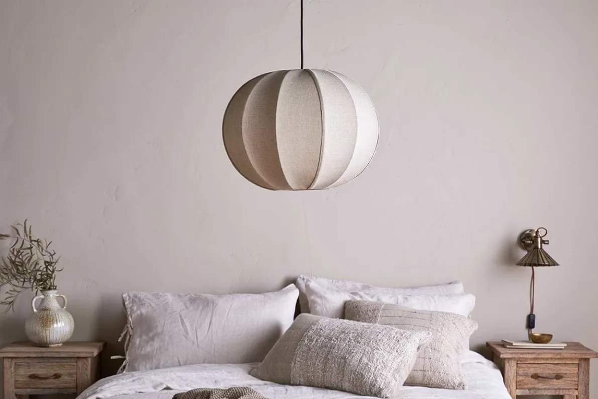 Orisa Linen Lampshade - Off White