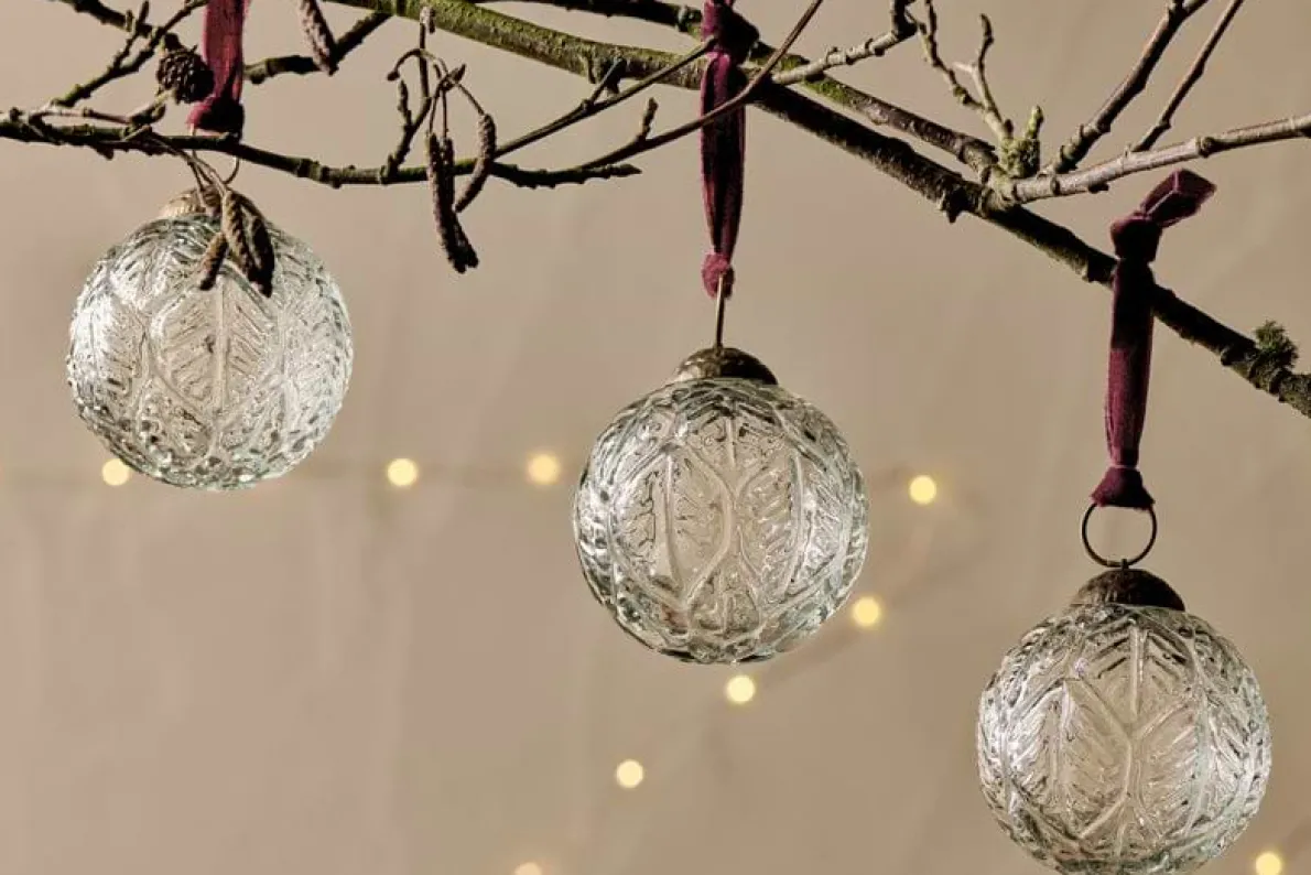 Patta Baubles - Clear - (Set of 4)