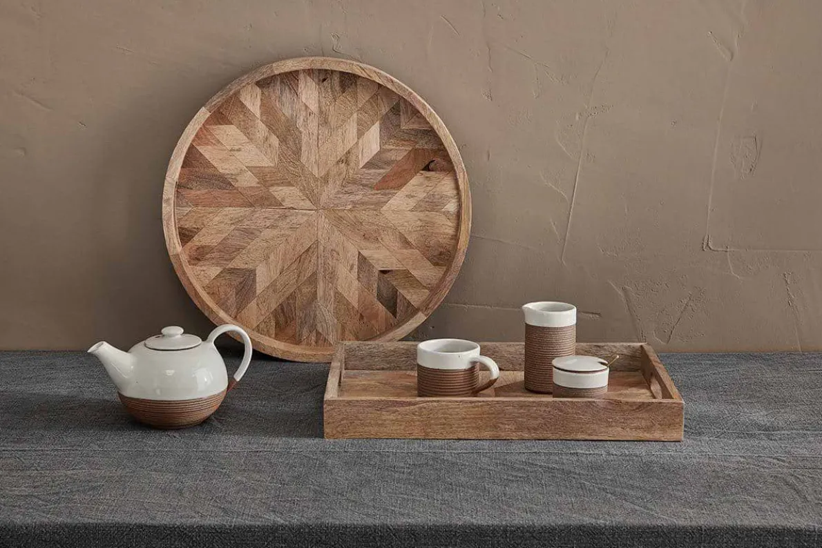 Pawi Mango Wood Tray Rectangle