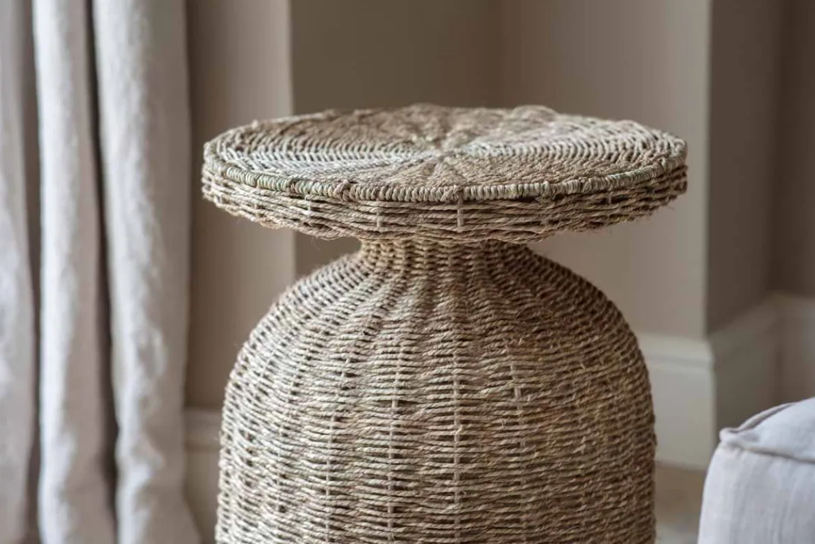 Rampura Rattan Side Table - Natural