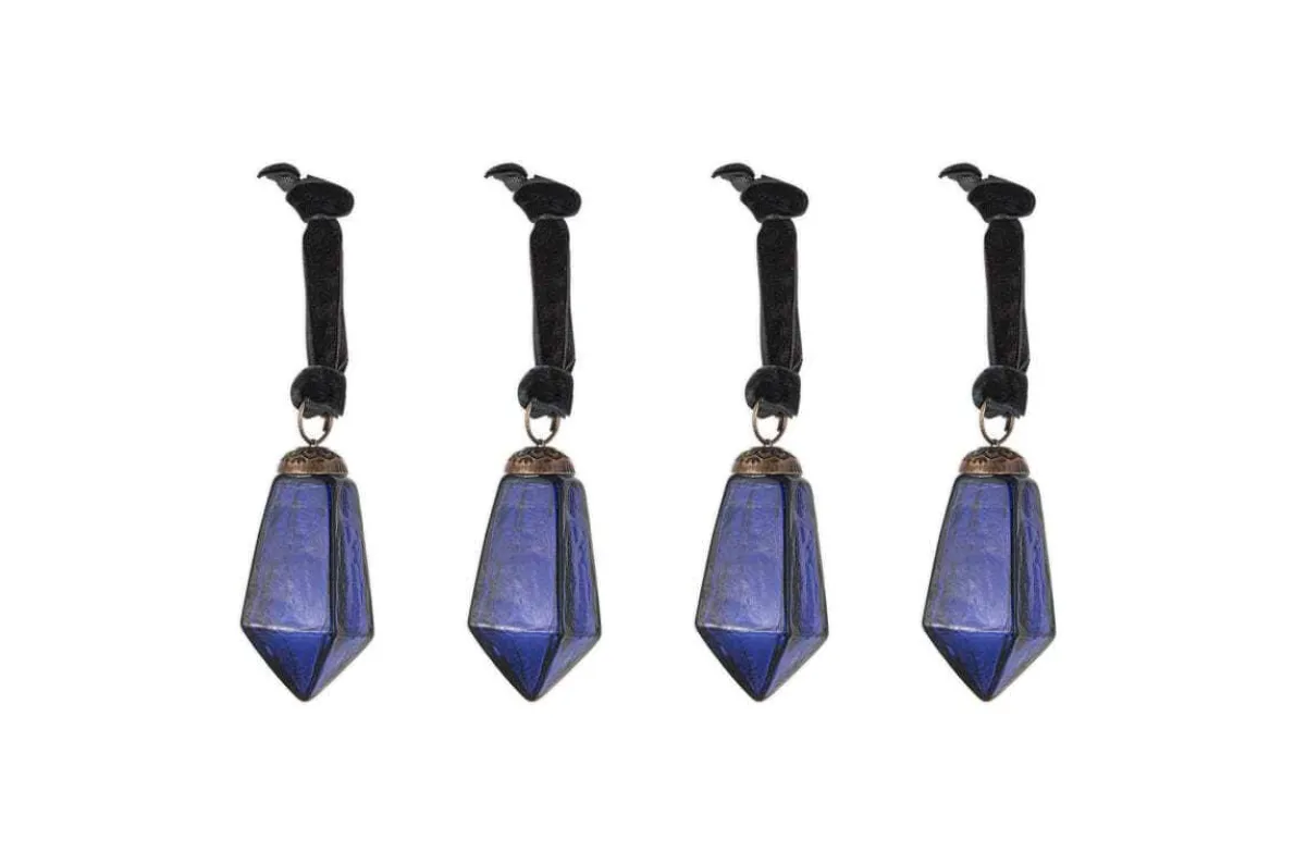 Ratnam Baubles - Indigo - Small (Set of 4)