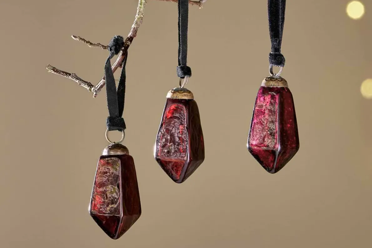 Ratnam Baubles - Ruby Small (Set of 4)