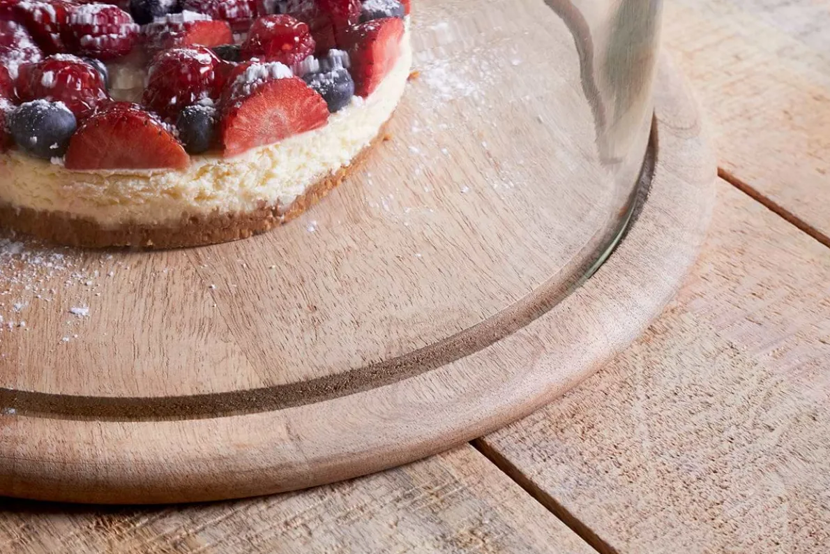 Recycled Glass Cake Dome