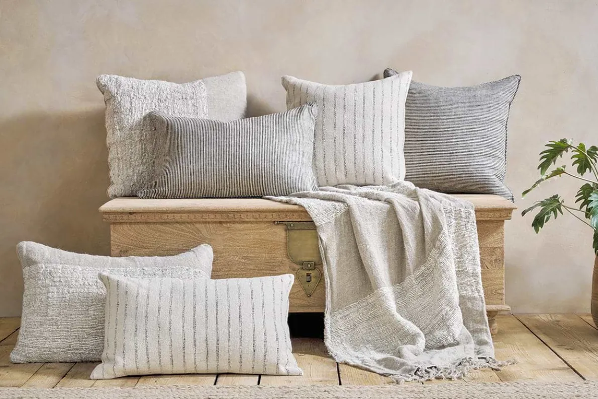 Repudi Linen Cushion Cover - Soft Grey