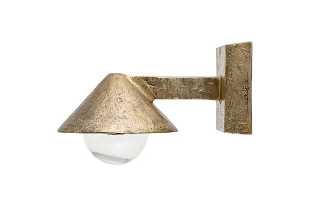 Rhya Outdoor Wall Lamp - Antique Brass