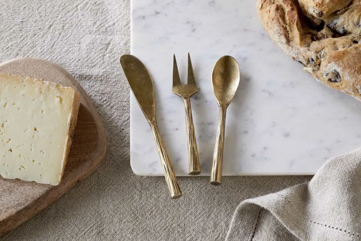 Roda Serving Set - Antique Brass (Set of 3)