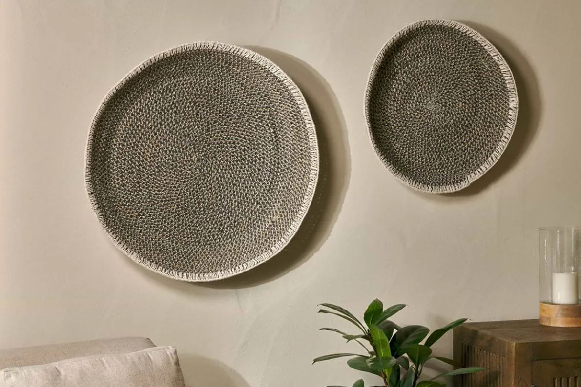 Sadie Basket Wall Art - Black & Natural