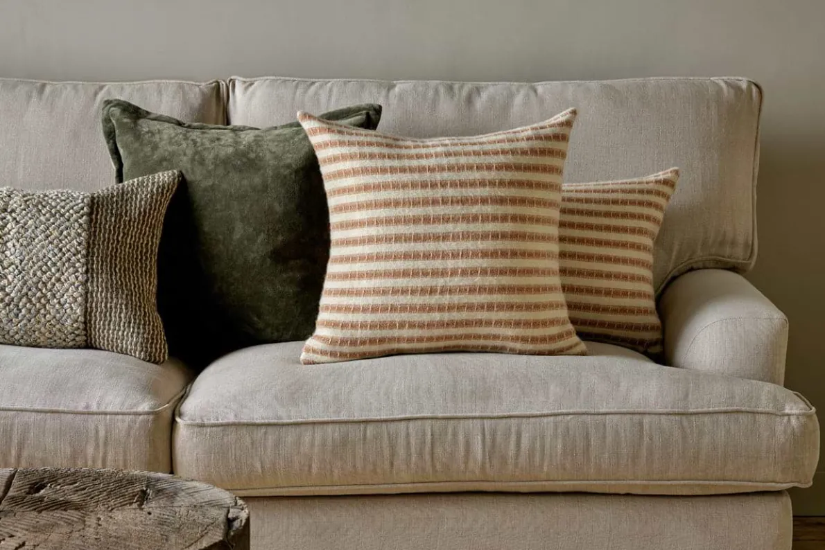 Sanval Wool Cushion Cover - Rust