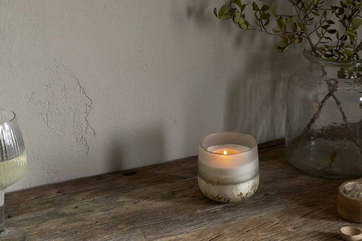 Sea Salt & Moss 3 Wick Scented Candle