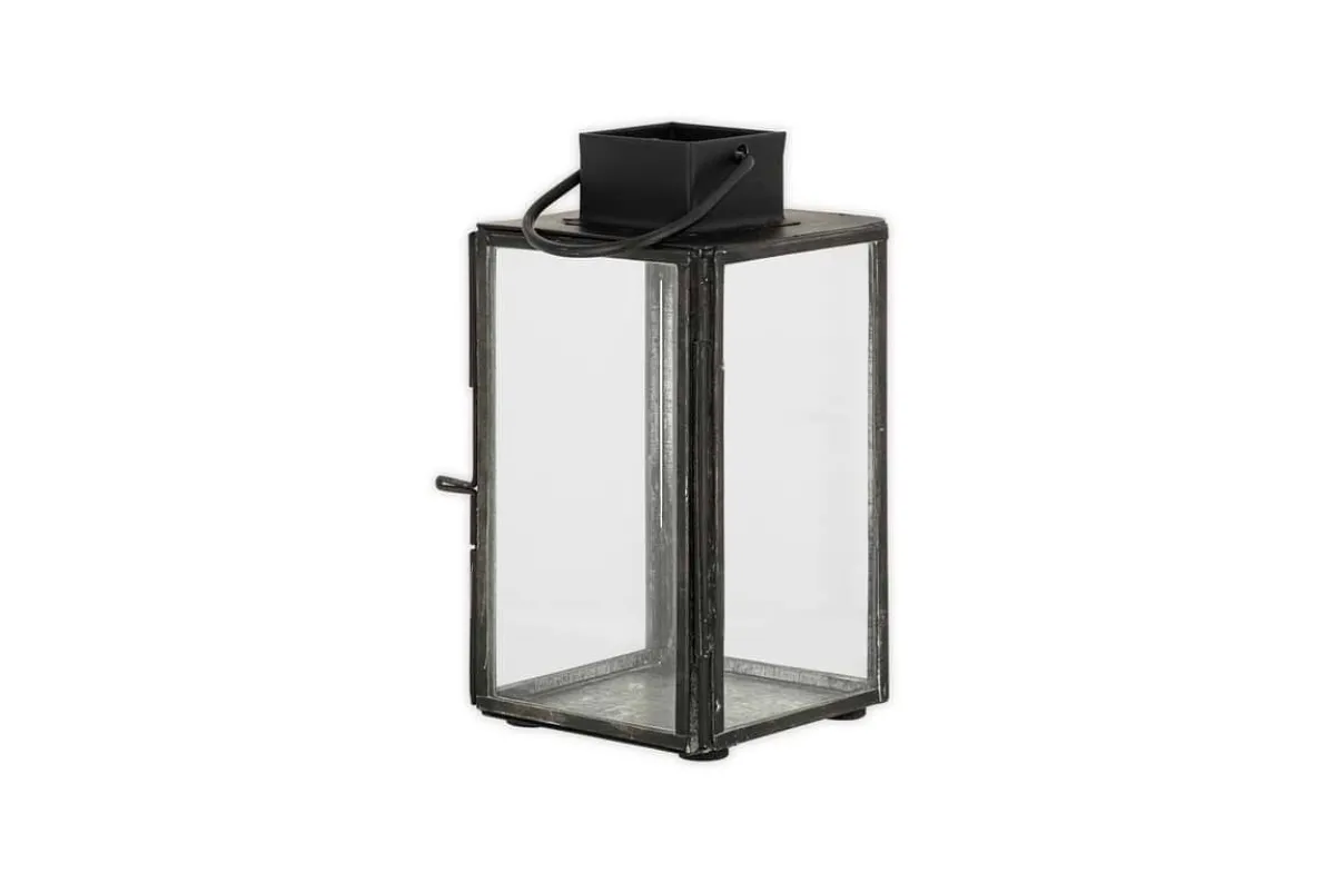 Sia Mini Table Lantern - Black