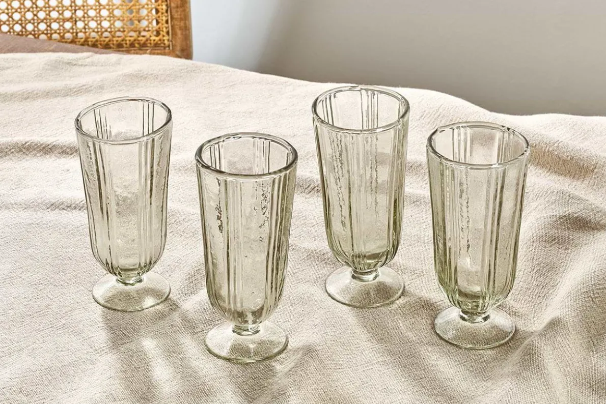 Sigiri Tall Wine Glass - Clear - (Set of 4)
