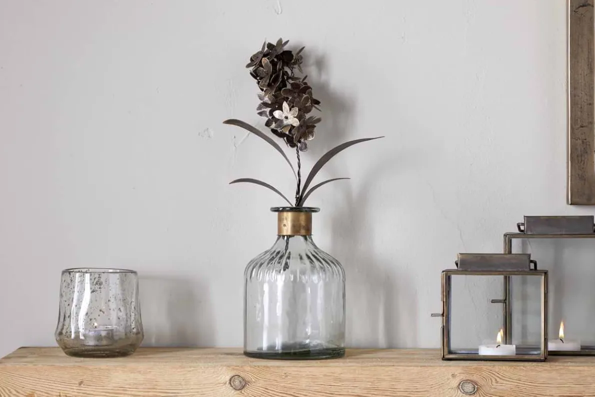 Svara Stem Hyacinth - Antique Brass