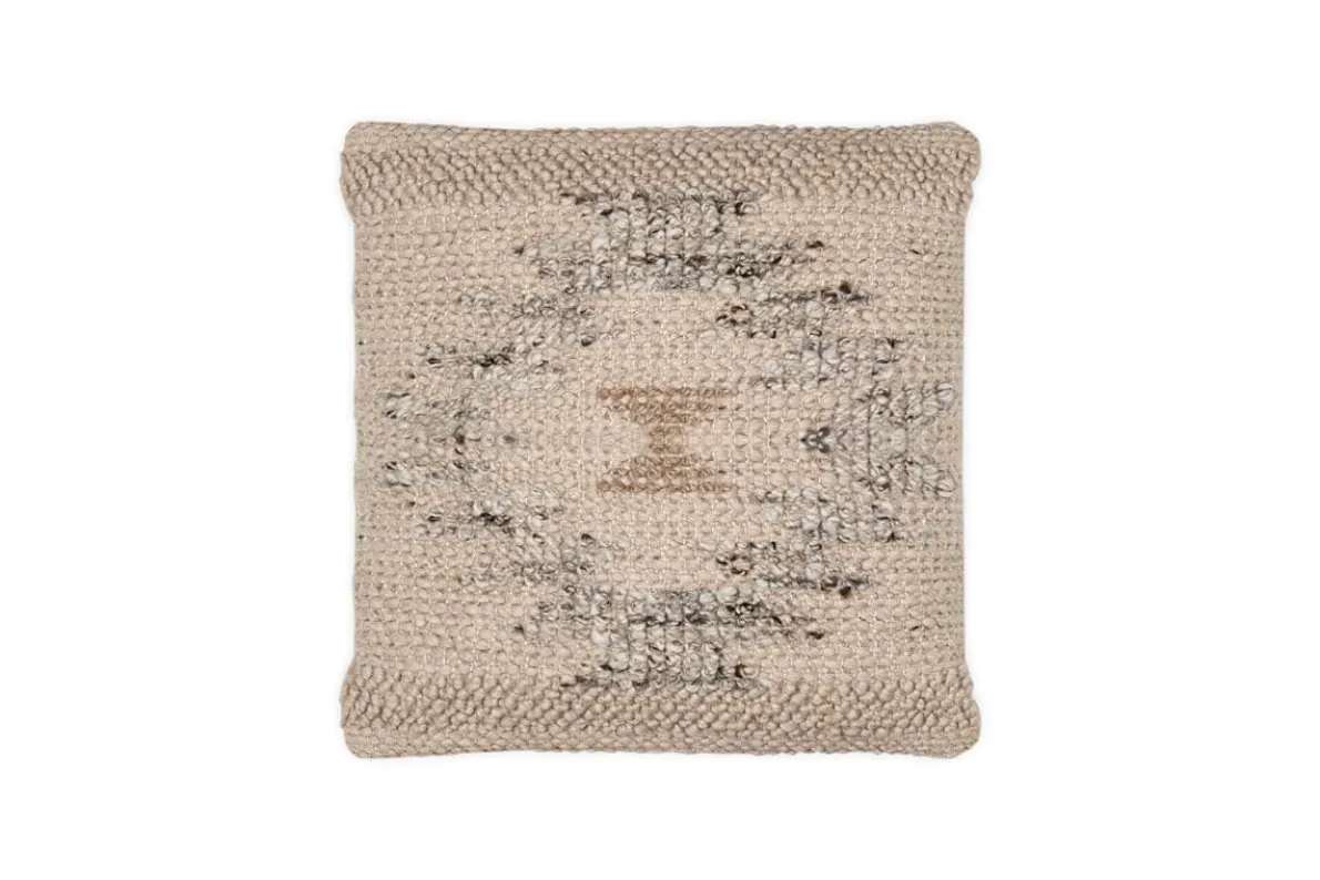 Tendai Cotton & Wool Cushion Cover - Natural