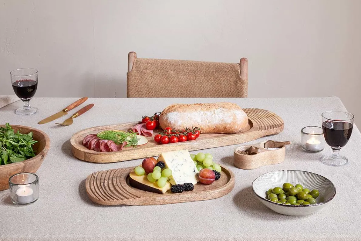 Tivisha Mango Wood Serving Board - Natural